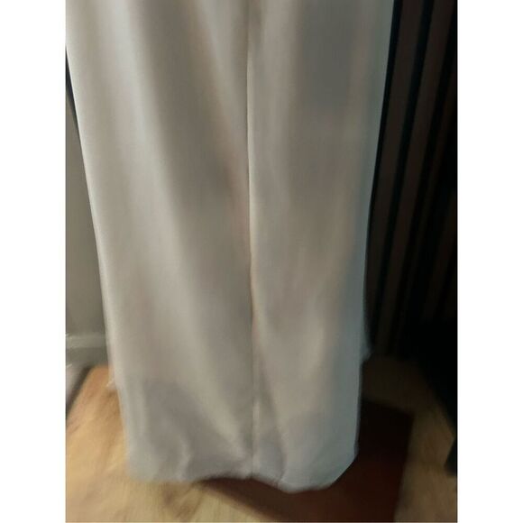 Chadwicks tan neutral color mother of the bride dress wedding guest size 8P - Picture 4 of 8